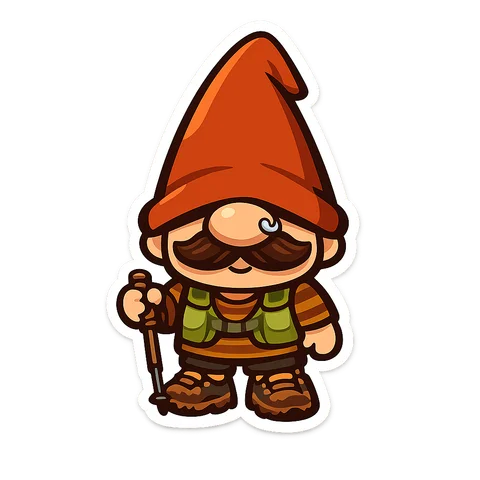 Garren Parkins — illustrated gnome avatar