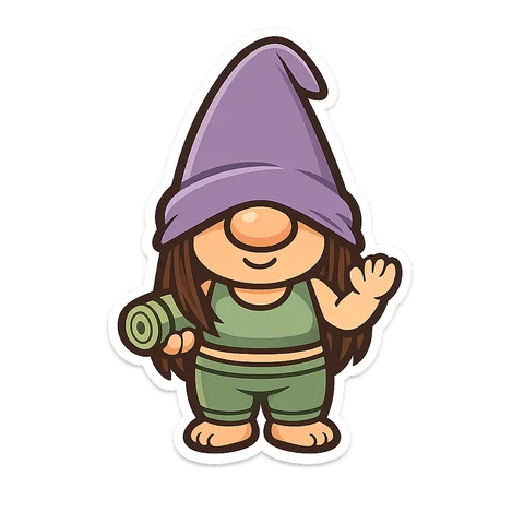Kayla McGuire — illustrated gnome avatar